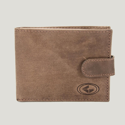 BIFOLD WALLET (with clip) brown